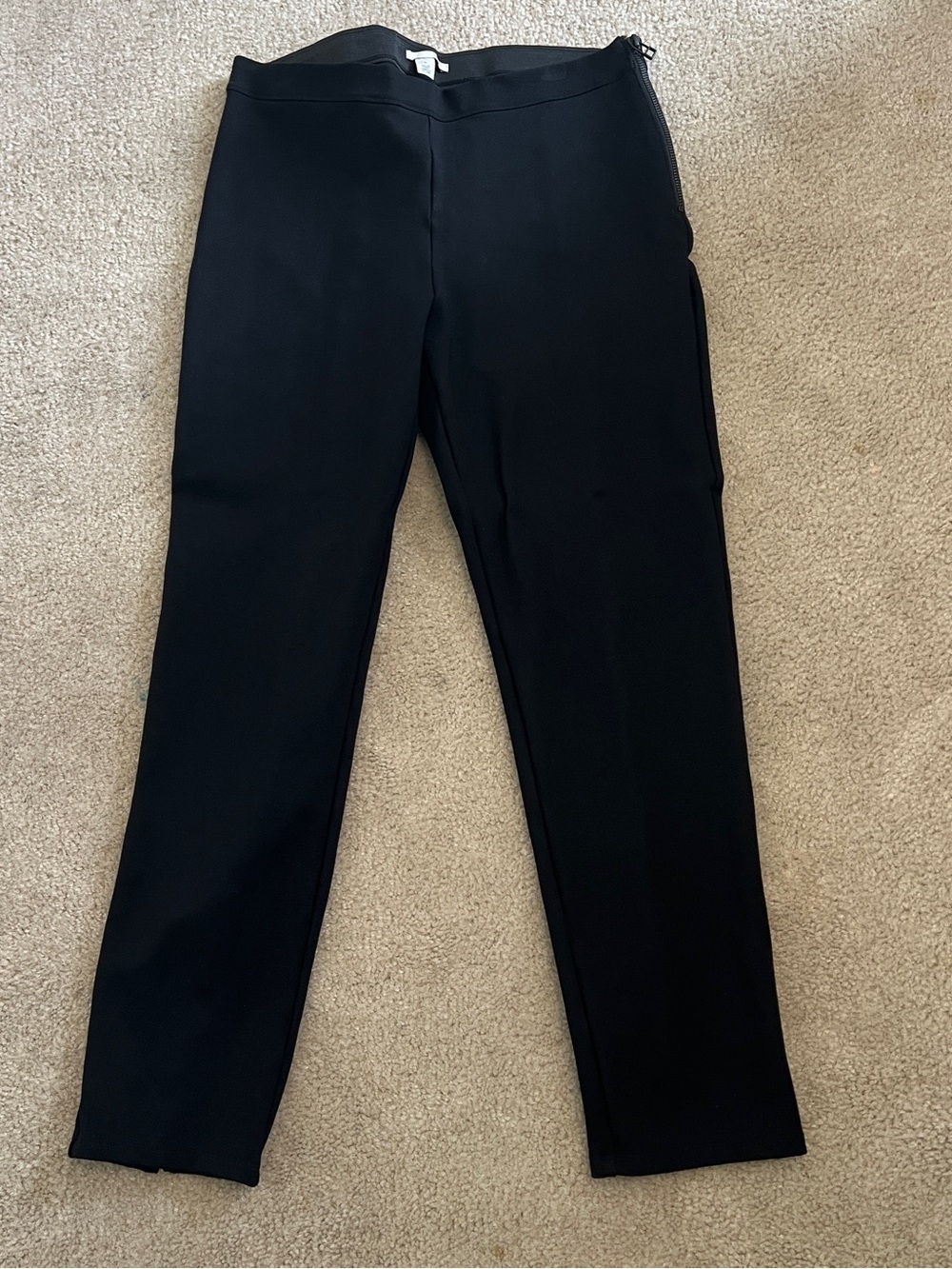 Halogen Black Women's Stretch Dress Pants, medium